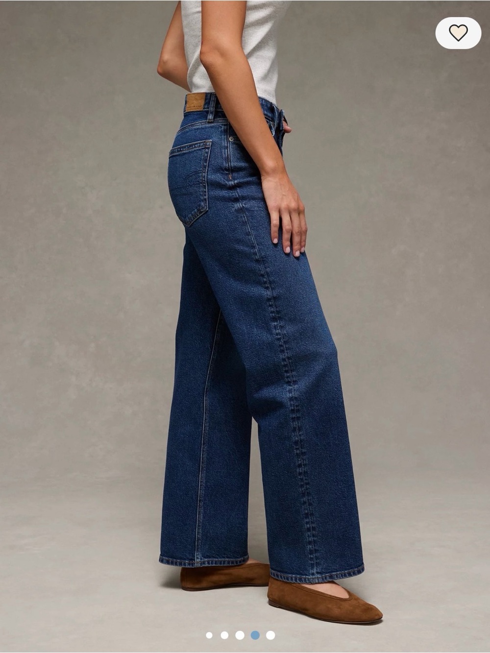 NWT AE Stretch High-Waisted Stovepipe Jean